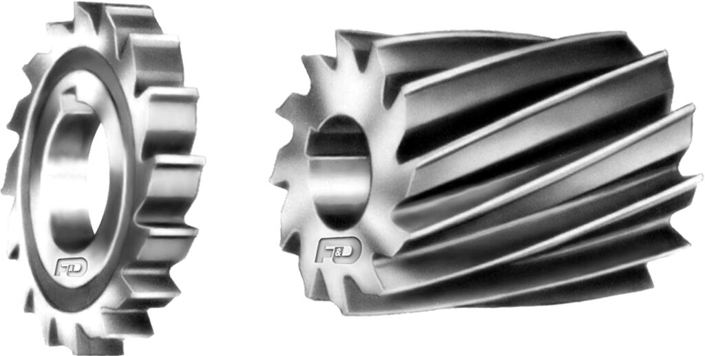 Different milling cutters